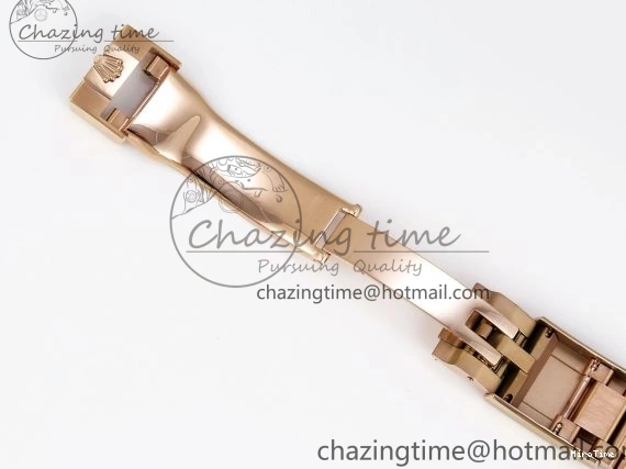 MiroTime 0111 DAYTONA 116505 RG OMF BEST EDITION BLACK RG DIAL ON RG BRACELET A7750 (SLIM MOVEMENT) Trendsetting 1797